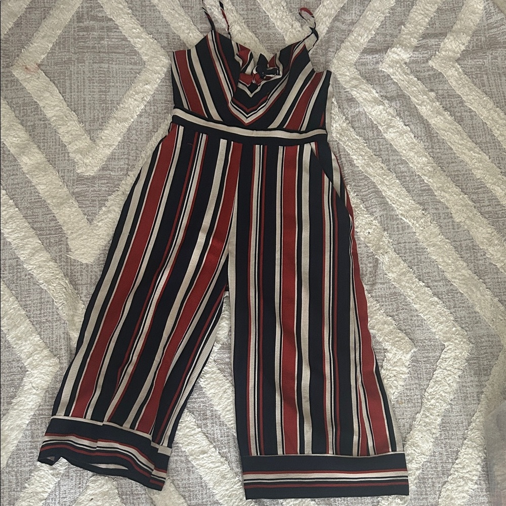 Teeze Me Multicolor Striped Jumpsuit